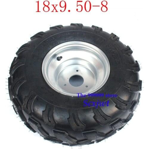 ATV Buggy Quad Lawn Mower Garden Tractor 150cc 200cc 250cc 300cc Front Rear Wheel 18X9.50-8 Tyre with Rim