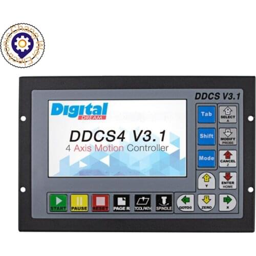 FREE SHIPPINGl! DDCSV3.1 Standalone Motion Controller Offline Controller Support 3 axis/4 axis USB CNC controller interface
