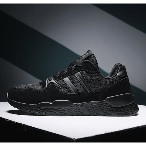 BALENC Men Running Shoes Outdoor Black Grey Sneakers Shoes High Quality Casual Breathable Shoes Mesh Soft Jogging Tennis Shoes