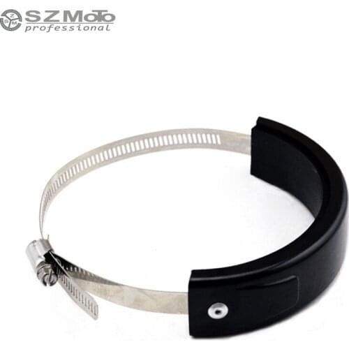 For Hyosung Universal Silencer Exhaust Protector Can Cover Round Oval SILICONE Motorcycle Install Scope 100mm-140mm