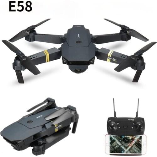 XKJ E58 WIFI FPV With Wide Angle HD 4k Camera Hight Hold Mode Foldable Arm RC Quadcopter Drone X Pro RTF Dron toy for boy vs E88