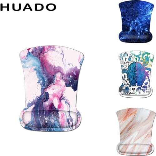 Special Design Mouse Pad with Wrist Support Soft Sponge Protect your Wrist Ergonomic Design for Gamer/Work/Office