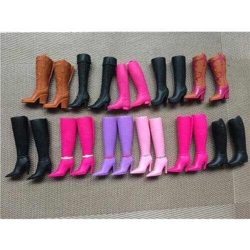 Doll Shoes High Heels Boots Slipper Fashion Shoes for 1/6 Doll DIY Doll Parts