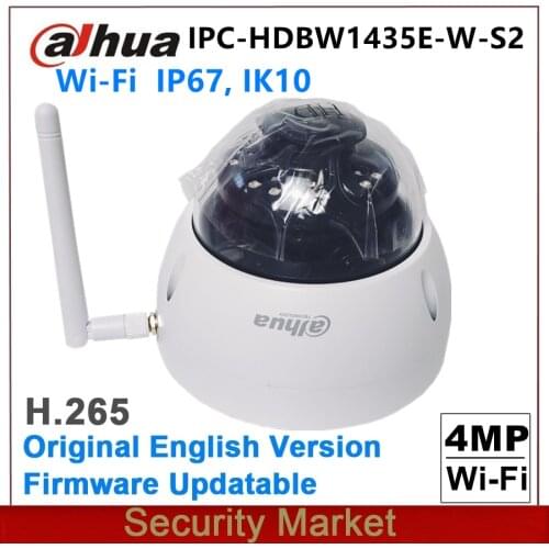 Original dahua english version IPC-HDBW1320E-W 3MP IR Mini Dome Network Camera CCTV IP wifi wireless DH-IPC-HDBW1320E-W