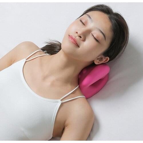 Neck Massage Pillow Memory Foam Orthopedic Pillow Stretch Cervical Vertebra Massage Spots Pillow Release Neck Pain