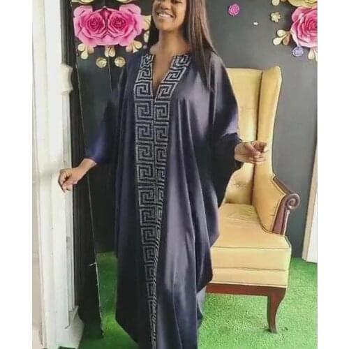 2020 Summer color dress long loose stripe maxi dress for girl fashion africaine robe african women clothing africa clothes