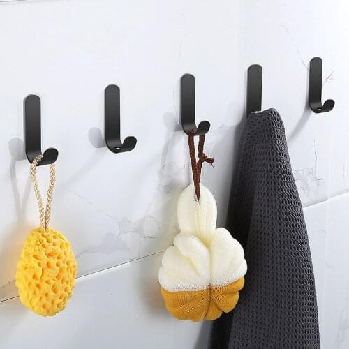 Wall Mounted Towel Hook For Bathroom Coat Hook Rustproof Hook Hanger For Kitchen Hardware Hook For Keys In The Hallway
