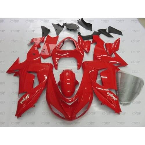 Ninja ZX 10r 06 Abs Fairing Ninja ZX 10r 2006 - 2007 Red Abs Fairing ZX-10r 2007 Body Kits