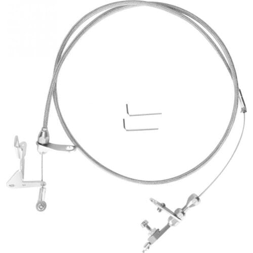 Braided Kickdown Cable Detent Mopar Transmission Trans for Chrysler 727 Detent Transmission Rubber Iron