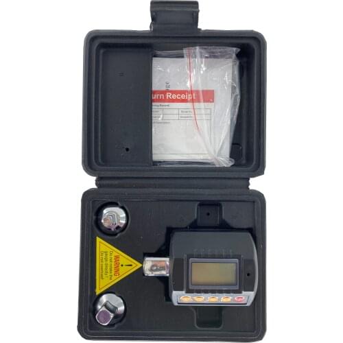 Protable Torque Wrench Meter with 20-200N.m 4 Units kgf.cm Nm lbf.ft lbf.in