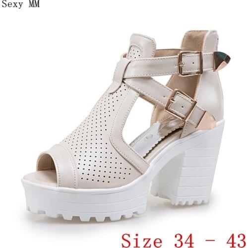 Женские туфли с открытым носом Sexy MM China At AliExpress