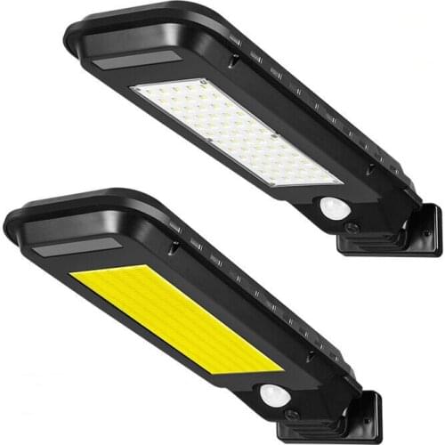 LED PIR Motion Sensor Lamp Outdoor Lighting Solar Power Wall Lamps Floodlight Garden Yard Security Street Light Lawn Night Light