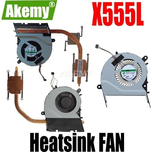 Laptop heatsink Fan For Asus X555LN X555LP X555LA X555LD W519L A555L Y583L K555L R556L VM590L X555 X555L X555LJ Cooling Fan
