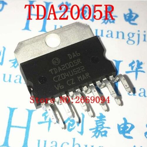 10PCS /50PCS /100PCS Brand New Original TDA2005 TDA2005R Audio Amplifier IC IC ZIP-11 free shipping
