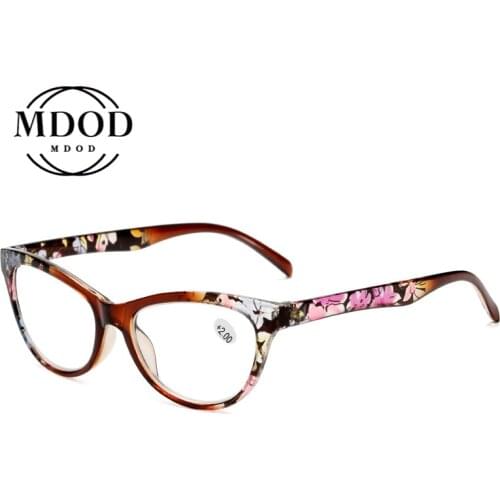 2021 Cat Eye Reading Glasses Women Men Lightweight Presbyopic Reading Glasses 1.0 1.5 2.0 2.5 3.0 3.5 4.0 Presbyopia Eyewear
