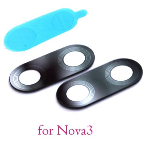 2x new original rear back camera glass lens for Huawei Nova 3 3i Nova3 Nova3i with sticker