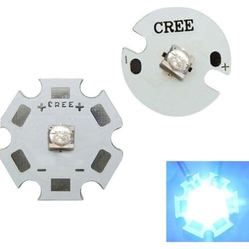 5PCS Cree XLamp XTE XT-E 1W-5W Royal Blue 445~460nm LED light With 16mm/20mm Base