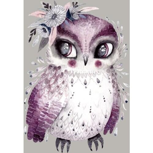 Night Owl Applications For Clothes A-Level Washable Garment Diy Stripe Thermal Transfer Applique Easy Print By Household Irons