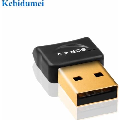 Wireless USB Bluetooth V4.0 Adapter Dongle Gold plated connector CSR 4.0 Audio Transmitter 3Mbps 20M For Win7/8/XP/10