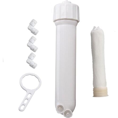 Water Filter Parts Membrane Housing 10inch Fiber Membrane Sediment Filter For 1812/2012 With All Fittings Spanner Accessories