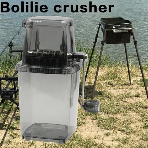 Carp Fishing Bait Lure Crusher Grinder Manual Ice Crusher Boilie Carp Fishing Ice Chopper Home Kitchen Bar Ice Blenders