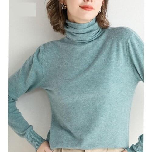 3xl Cashmere Turtleneck Sweater Women 2020 Autumn Winter Pullover Slim Knitted Bottoming Solid Women Sweaters And Pullovers