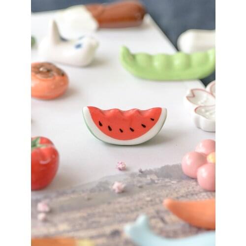 Creative Chopsticks Holder Ceramic Household Table Pillow Cutlery Lovely Pen Tea Accessories Улун Чай