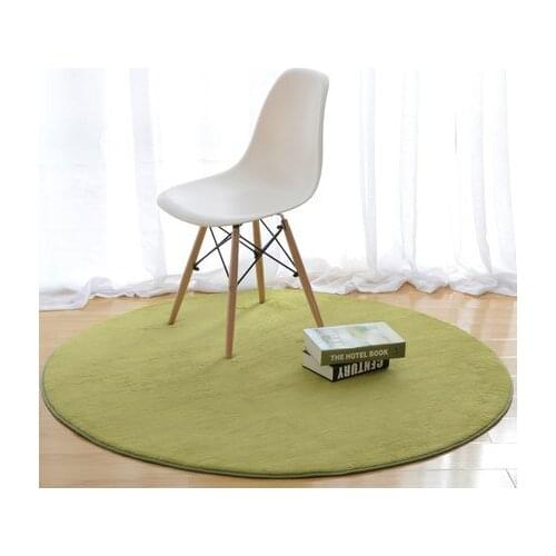 Criticizing Home Textile Circle Blanket Brief Fashion Coffee Table Hanging Basket Household Solid Color Blanket Computer Chair