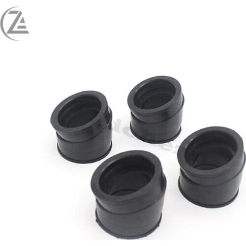 Motorcycle 4pcs Carburetors Interface Rubber Carburetor Pad Intake outlet Manifold For Honda CB750 C F K L SC Nighthawk 750