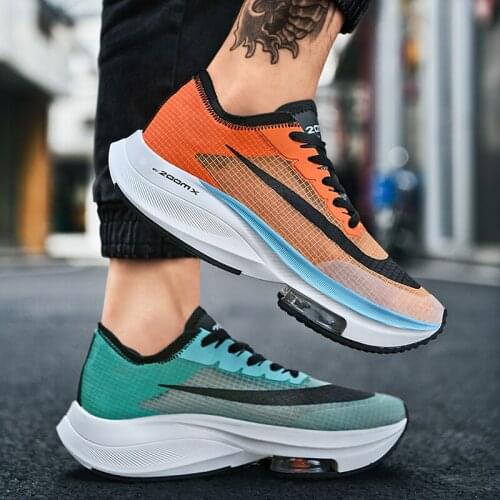 New Men Shoes Sports Training Shoes Men Casual Sneakers Couples Air Cushion Mesh Tennis Outdoor Running Non-Slip Wear-Resistant