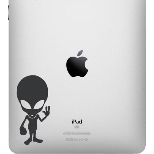 Alien stickers Tablet Laptop vinyl decor decal wall Sticker Tablet Laptop Decals Removable cartoon pattern decor PVC decals G88