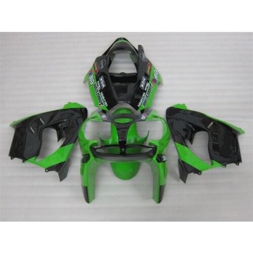 ABS Fairing kits for Kawasaki ZX 9R 2002 2003 NINJA zx9r 02 03 green black bodywork fairings XY22