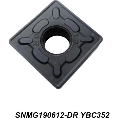 Original SNMG 190612 190616 190624 SNMG190612-DR SNMG190616-DR SNMG190624-DR YBC352 CNC Carbide Inserts 10 pcs/lot Cutting