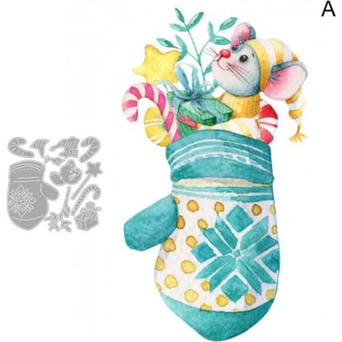 Christmas Styles 3D Die Cuts Creative Metal Cutting Stencils Dies for DIY Crafts Scrapbooking Album Paper Card Embossing Mold