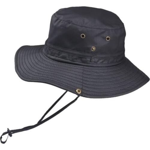 Outdoor Folding Hat Womens Summer Quick-drying Fisherman Hat Sun Hat Mens Sun Hat Mountaineering Hat