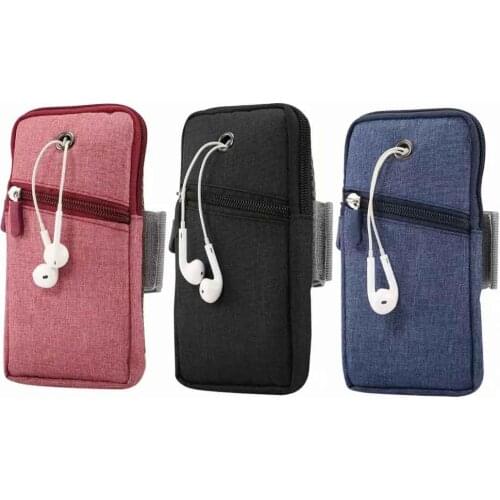 Ultrathin Waterproof Gym Running Phone Bag Arm Wrist Band Case Outdoor Sports Phone Holder Fit for Max 6.3" iphone Xiaomi huawei