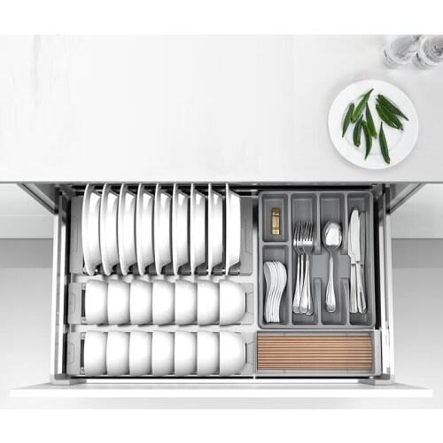 Despensa Drawer for Pantries Organizador Stainless Steel Cocina Cozinha Organizer Kitchen Cabinet Cestas Para Organizar Basket