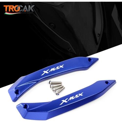 For YAMAHA XMAX 300 X-MAX 125 XMAX 250 XMAX 400 2017 2018 Motorcycle Windshield Deflectors Windscreens Bracket Set Protector