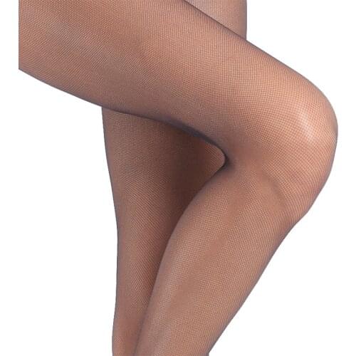 1PCS Sexy Momen Seamless Extreme Thin Transparent Stocking Mesh Anti-hook Pantyhose Any Cutting Tights Club Dance Wear FX1011