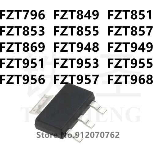 10PCS/LOT FZT796 FZT849 FZT851 FZT853 FZT855 FZT857 FZT869 FZT948 FZT949 FZT951 FZT953 FZT955 FZT956 FZT957 FZT968 SOT-223