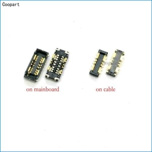 2pcs/lot Coopart Inner FPC Connector Battery Holder Clip Contact For ASUS ZenFone 3 ZOOM ZE553KL Z01HDA / ZU680KL A001