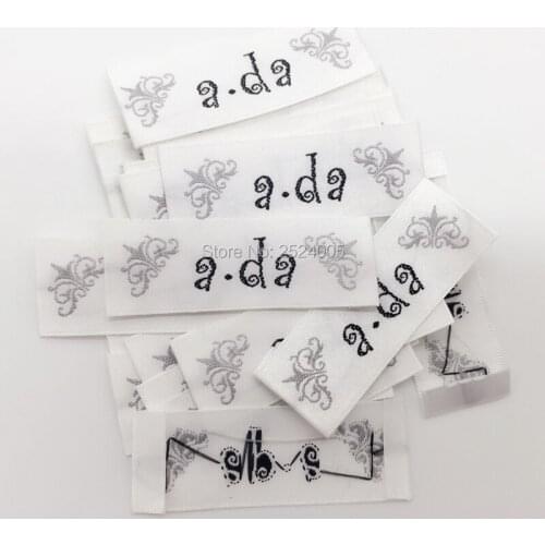 Free shipping custom clothing tags/customized garment logo/shirt tag/custom labels for clothing/dress brand label 1000 pcs a lot