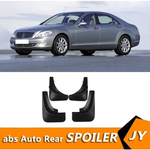 For BENZ W221 2006-2013 Mudflaps Splash Guards Front With the color and rear Mud Flap Mudguards Fender Modified special