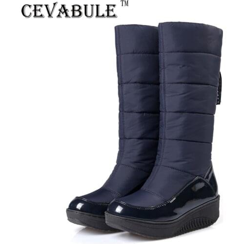 CEVABULE 2021 New Casual Muffin Boots Rocking Boots Snow Boots Stitch Down Boots Size 43 Women Shoes Boots Size 41 TYX