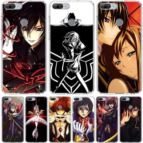Code Geass Lelouch Phone Case for Huawei Honor 10 9 Lite Y9 Y5 Y6 Y7 2019 8X 8A 8S 7A 7X 10i 20i Pro V30 Art Coque Capa