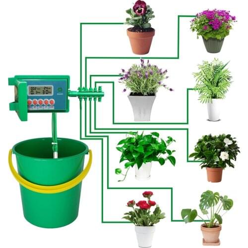 Digital Hose Faucet Timer Battery Operated Automatic Watering Sprinkler System Irrigation Controller
