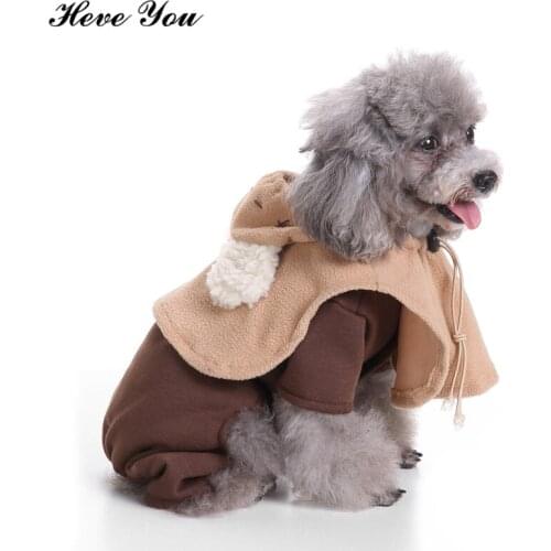 Heve You Sets for Small Dogs Medium Large Pet Dog Clothing 2 Pieces Suit Puppy Chihuahua Clothes Coat for Dog Festival Costume