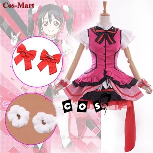 Anime LoveLive Yazawa Nico Cosplay Costume Kira Kira Sensation SJ Uniform Dress Activity Party Role Play Clothing Custom-Make