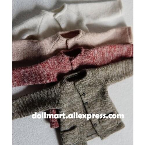 1/6 doll clothes blyth knit shirt doll knit skirt Blythe Clothes ( azone, ob24 obitsu doll ob22 az doll) hand made