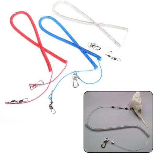 Parrot Rope Pet Flying Leash TPU Anti Bite Bird Outdoor Starling Training Flight
